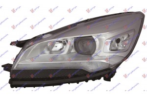 Φανος Εμπρος Bi-XENON Με Φως Ημερας Led Μαυρος (E) (DEPO) Αριστερα Ford Kuga 13-16 - 323005154