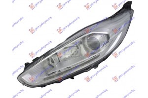 Φανος ΕΜΠ. ΗΛΕΚ. Με Φακο (H1/H7) Με Φως Ημερας Led (E) (TYC) Αριστερα Ford Fiesta 13-17 - 324005152