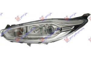 Φανος ΕΜΠ. ΗΛΕΚ. Με Φακο (H1/H7) Με Φως Ημερας Led (HELLA) Αριστερα Ford Fiesta 13-17 - 324005157