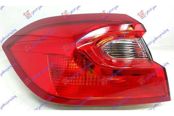 Φανος Πισω Εξω (Ε) Αριστερα Ford Fiesta 17- - 324105812