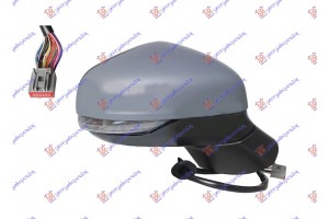 Καθρεφτης ΗΛΕΚΤ. ΘΕΡΜΑΙΝ. ΗΛΕΚΤ. ΑΝΑΚΛΙΝ. ΒΑΦΟΜ. (ΜΕ Φλας & Φως ΑΣΦ. & BLIS) (Α ΠΟΙΟΤΗΤΑ) 12PIN (CONVEX GLASS) Δεξια Ford Fiesta 17- - 324107501