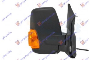 Καθρεφτης Μηχανικος Χειροκινητος Κοντος (ΜΕ Φλας ΚΙΤΡΙΝΟ) (Α ΠΟΙΟΤΗΤΑ) (CONVEX GLASS) Δεξια Ford Transit 13-19 - 325007406