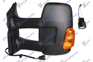 Καθρεφτης Μηχανικος Χειροκινητος Μακρυς (ΜΕ Φλας ΚΙΤΡΙΝΟ) (Α ΠΟΙΟΤΗΤΑ) (CONVEX GLASS) Αριστερα Ford Transit 13-19 - 325007532