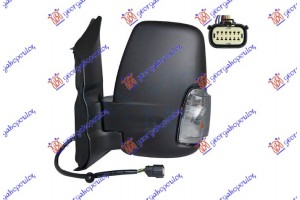 Καθρεφτης ΗΛΕΚΤ. ΘΕΡΜΑΙΝ. ΗΛ. ΑΝΑΚΛ. Κοντος (ΜΕ ΦΛΑΣ) (ΜΕ Φως Ογκου 16W) (Α ΠΟΙΟΤΗΤΑ) (CONVEX GLASS) Αριστερα Ford Transit 19- - 325107577