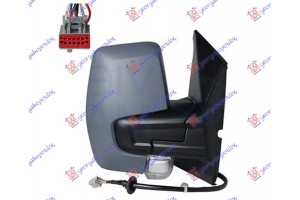 Καθρεφτης ΗΛ. ΘΕΡΜ. ΗΛ. ΑΝΑΚ. ΒΑΦΟΜ. (ΜΕ ΦΛΑΣ) (Α ΠΟΙΟΤΗΤΑ) (CONVEX GLASS) Δεξια Ford TRANSIT/TOURNEO Custom 18- - 326107581