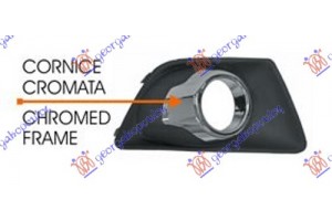 Διχτυ Προφυλακτηρα Εμπρος Ακραιο (ΜΕ Τρυπα ΠΡΟΒΟΛΕΑ) Χρωμιο Πλαισιο Δεξια Ford Ecosport 13-17 - 328004811