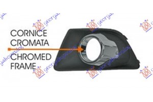 Διχτυ Προφυλακτηρα Εμπρος Ακραιο (ΜΕ Τρυπα ΠΡΟΒΟΛΕΑ) Χρωμιο Πλαισιο Αριστερα Ford Ecosport 13-17 - 328004812