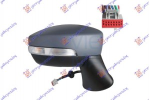 Καθρεφτης ΗΛΕΚΤ. ΘΕΡΜΑΙΝ. ΗΛ. ΑΝΑΚΛ. ΒΑΦΟΜ. (ΜΕ Φλας & Φως ΑΣΦΑΛ.) 10 Pin (Α ΠΟΙΟΤΗΤΑ) (ASPHERICAL GLASS) Δεξια Ford Ecosport 17- - 328107571