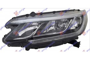 Φανος Εμπρος ΗΛΕΚΤ. Με Φως Ημερας Led (Ε) (TYC) Αριστερα Honda CR-V 15-17 - 341205134