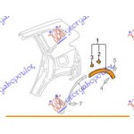 Πλαστικη Κουρμπα Φτερου Πισω Δεξια Honda CR-V 17- - 341306561