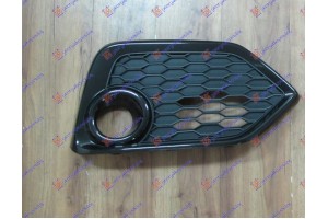 Διχτυ Προφυλακτηρα Εμπρος (ΜΕ Τρυπα ΠΡΟΒΟΛΕΑ) Δεξια Honda Civic H/B 16-22 - 345204811