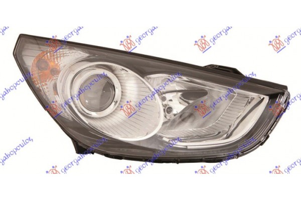 Φανος Εμπρος ΗΛΕΚΤ. (Ε) (TYC) Δεξια Hyundai iX35/TUCSON 10-15 - 365005133