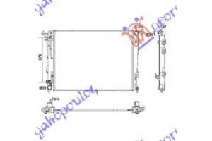 Ψυγειο Νερου 1.6-2.0 Benzinh Aytomato (630x470x16) (ΤΣΕΧΙΑΣ) Kia Sportage 14-15 - 424206320