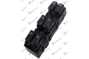 Διακοπτης ΠΑΡΑΘ. ΕΜΠ. (Τετραπλός)(16pin)(AUTO) Αριστερα Hyundai iX35/TUCSON 10-15 - 365007172
