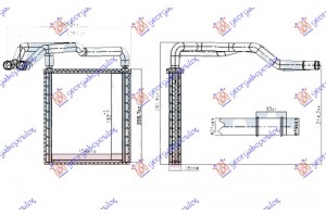 Ψυγειο Καλοριφερ 1.0 T-GDI-1.2-1.4 Cvvt Βενζινη - 1.1-1.4 Crdi Πετρελαιο (154x192x26) (Γ) Hyundai i20 (COUPE) 14-18 - 366206500