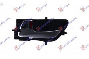 Χερουλι Πορτας ΕΜΠΡΟΣ/ΠΙΣΩ Εσω ΑΣΗΜΙ/ΜΑΥΡΟ (ΜΕ ΑΣΦΑΛΕΙΑ) Αριστερα Hyundai i20 (COUPE) 14-18 - 366207872