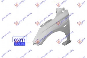 Φτερο Εμπρος (X/ΤΡ. ΦΛΑΣ) Αριστερα Hyundai i20 20-24 - 366500652