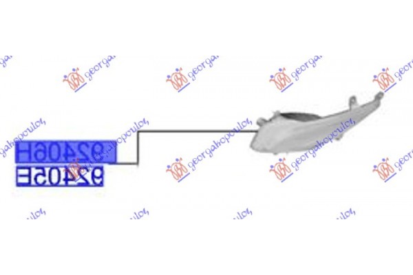 Φανος Πισω ΟΜΙΧΛΗΣ/ΑΝΤΑΝΑΚΛΑΣΤΙΚΟ (Γ) Αριστερα Hyundai i20 20-24 - 366506112