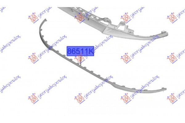 Σποιλερ Προφυλακτηρα Εμπρος (Γ) Hyundai i20 20-24 - 366506370