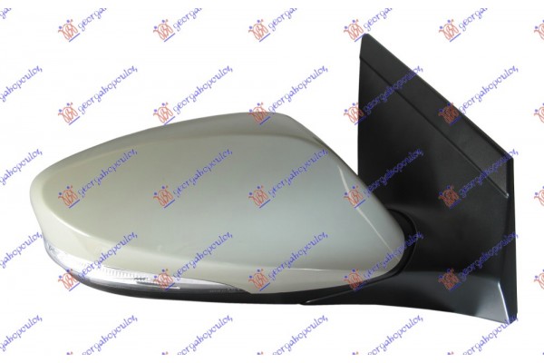 Καθρεφτης ΗΛ. ΘΕΡ. ΗΛ.ΑΝ.ΒΑΦ. Μ/ΦΛ.&Φ.ΑΣ (Α ΠΟΙΟΤΗΤΑ) (CONVEX GLASS) Δεξια Hyundai i30 3D 13-17 - 368107581