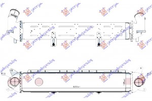 Ψυγειο Intercooler 1.0-1.6 T-GDI Βενζινη (600x105x90) Kia Ceed 18-21 - 430506200
