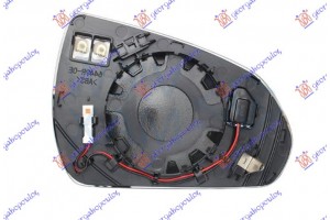 Κρυσταλλο Καθρεφτη Θερμαινομενο (ΜΕ BLIS) (ASPHERICAL GLASS) Αριστερα Hyundai i30 HATCHBACK/TOURER 17-20 - 368307622