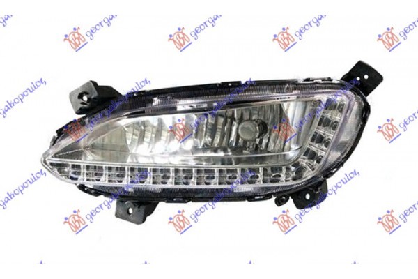 Προβολεας Ομιχλης (H8/LED) Αριστερα Hyundai Santa Fe 12-16 - 369105112