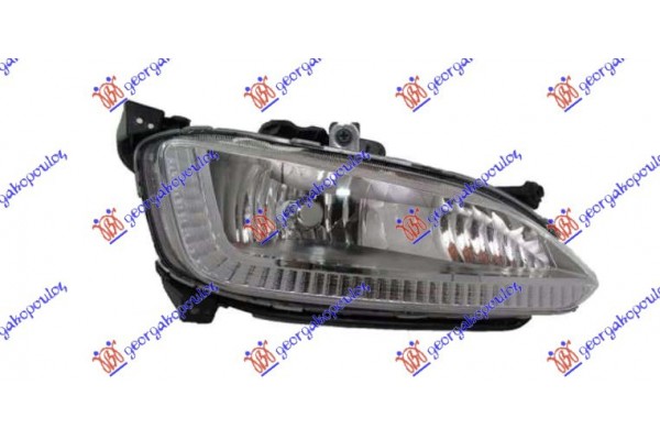 Προβολεας Ομιχλης (H8) Δεξια Hyundai Santa Fe 12-16 - 369105113