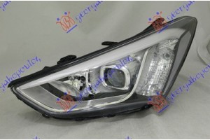 Φανος Εμπρος Xenon Με Φως Ημερας Led (E) (TYC) Αριστερα Hyundai Santa Fe 12-16 - 369105142