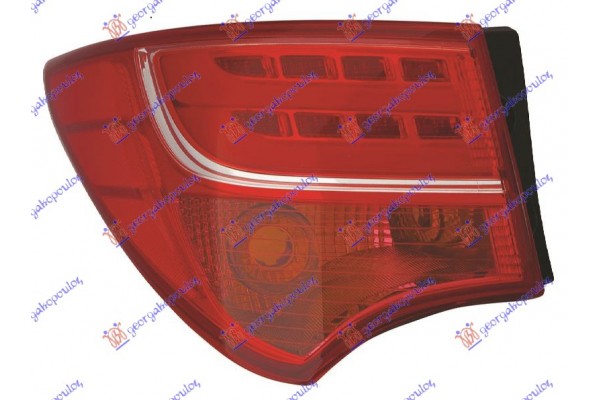 Φανος Πισω Εξω Led (Ε) Αριστερα Hyundai Santa Fe 12-16 - 369105822