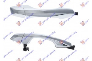 Χερουλι Πορτας Εμπρος Εξω Χρωμιο Δεξια Hyundai Santa Fe 12-16 - 369107841