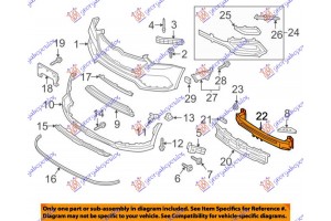 Τραβερσα Προφυλακτηρα Εμπρος Hyundai Santa Fe 16-18 - 369203840