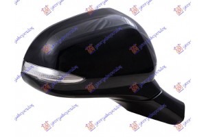 Καθρεφτης ΗΛΕΚΤΡ. ΘΕΡΜΑΙΝ. (ΜΕ Φλας & Φως ΑΣΦ. & BLIS) (CONVEX GLASS) Δεξια Hyundai Santa Fe 18-20 - 369307581