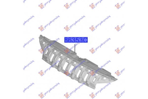 Πλαστικη Ποδια Μετωπης Ανω (Γ) Hyundai i10 19-23 - 371300810