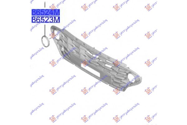 Καλυμμα Φανου Ημερας Εμπρος (Γ) Δεξια Hyundai i10 19-23 - 371303996