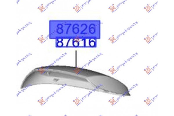 Καπακι Καθρεφτη (Γ) Δεξια Hyundai i10 19-23 - 371307701