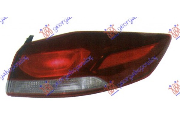 Φανος Πισω Εξω Δεξια Hyundai Elantra 15-19 - 372205811