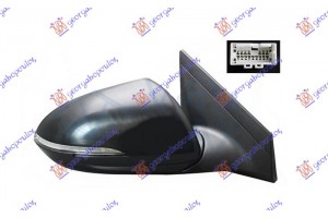 Καθρεφτης ΗΛΕΚΤ. ΘΕΡΜΑΙΝ. ΗΛ. ΑΝΑΚΛ. ΒΑΦΟΜ. (10PIN) (ΜΕ Φλας & BLIS) (CONVEX GLASS) Δεξια Hyundai Elantra 15-19 - 372207581