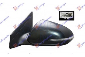 Καθρεφτης ΗΛΕΚΤ. ΘΕΡΜΑΙΝ. ΗΛ. ΑΝΑΚΛ. ΒΑΦΟΜ. (10PIN) (ΜΕ Φλας & BLIS) (CONVEX GLASS) Αριστερα Hyundai Elantra 15-19 - 372207582