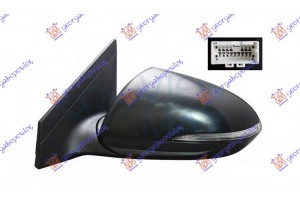 Καθρεφτης ΗΛΕΚΤ. ΘΕΡΜΑΙΝ. ΗΛ. Ανακλ Με ΜΝΗΜΗ. ΒΑΦΟΜ. (14PIN) (ΜΕ Φλας & BLIS) (CONVEX GLASS) Αριστερα Hyundai Elantra 15-19 - 372207592