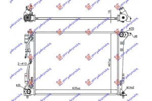Ψυγειο Νερου 1.6 Gdi - 2.0i Βενζινη Αυτοματο (640x460) (ΤΣΕΧΙΑΣ) Kia Sportage 15-18 - 424306310