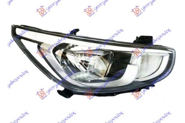 Φανος Εμπρος Ηλεκτρικος (Η4) (Ε) (TYC) Δεξια Hyundai Accent 14-18 (EXPORT TYPE) - 377105131