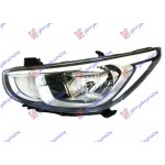 Φανος Εμπρος Ηλεκτρικος (Η4) (Ε) (TYC) Αριστερα Hyundai Accent 14-18 (EXPORT TYPE) - 377105132