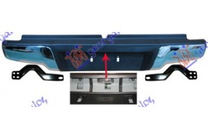 Προφυλακτηρας Πισω Χρωμιο Isuzu P/U D-MAX 16-20 - 390103390