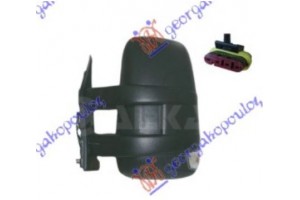 Καθρεφτης Μηχανικος Χειροκινητος (ΜΕ ΦΛΑΣ) Κοντος (CONVEX GLASS) Αριστερα Iveco Daily 11-14 - 405007404