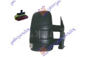 Καθρεφτης ΗΛΕΚ. ΘΕΡΜ. (ΜΕ ΦΛΑΣ) Με Κεραια Κοντος (CONVEX GLASS) Δεξια Iveco Daily 11-14 - 405007503