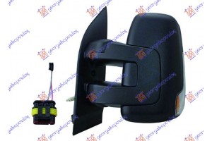 Καθρεφτης ΜΗΧΑΝ. Χειροκινητος (ΜΕ ΦΛΑΣ&ΑΙΣΘΗΤ.) Κοντος (ΑΠΟΙΟΤΗΤΑ) (CONVEX GLASS) Αριστερα Iveco Daily 14-19 - 405107482