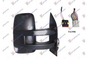 Καθρεφτης ΗΛΕΚΤ. ΘΕΡΜΑΙΝ. (ΜΕ ΦΛΑΣ) Μακρυς (Α ΠΟΙΟΤΗΤΑ) (CONVEX GLASS) Δεξια Iveco Daily 14-19 - 405107506