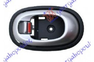 Χερουλι Πορτας ΕΜΠ/ΠΙΣΩ Εσω ΑΣΗΜΙ/ΜΑΥΡΟ Αριστερα Kia Soul 13-16 - 422207872