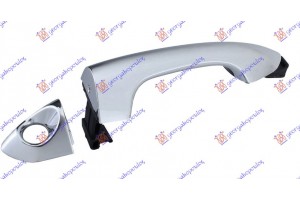 Χερουλι Πορτας Εμπρος Εξω Χρωμιο Αριστερα Kia Carens 13- - 422807844